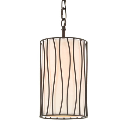 American Style Farmhouse Indoor Mini Pendant Light Dark Bronze Metal Wire Cage Kitchen Island Lighting Pendant Hanging Lamp XB-P779-DB