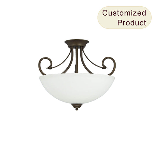 Farmhouse Light Pendant Decorative Ceiling Lamp Iron Indoor Pendant Light Chandeliers Kitchen XB-SF708-2-DB