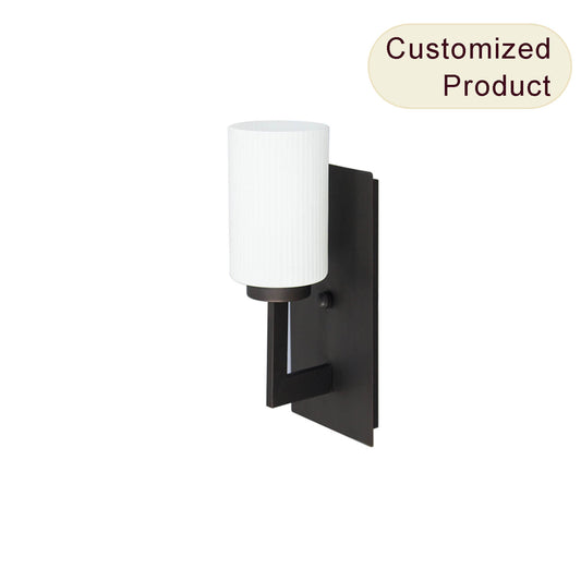 XiNBEi Lighting Modern Indoor Cylindrical Wall Lamp Copper American Bedroom Lamp Simple Wall Wall Lamp Indoor XB-W733-1-DB