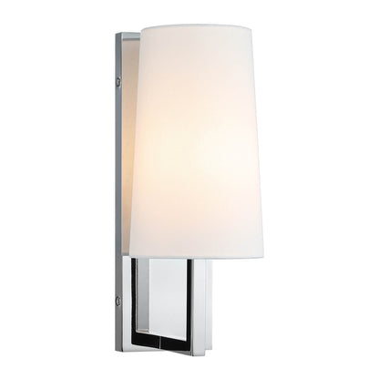 Modern Linen Fabric Shade Wall Lamp Bathroom Sconce Light Fixture XB-W401-CH